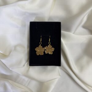 Floral Resin Art Earrings