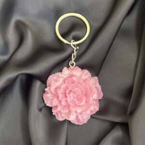 Pretty in Pink Resin Key Chain