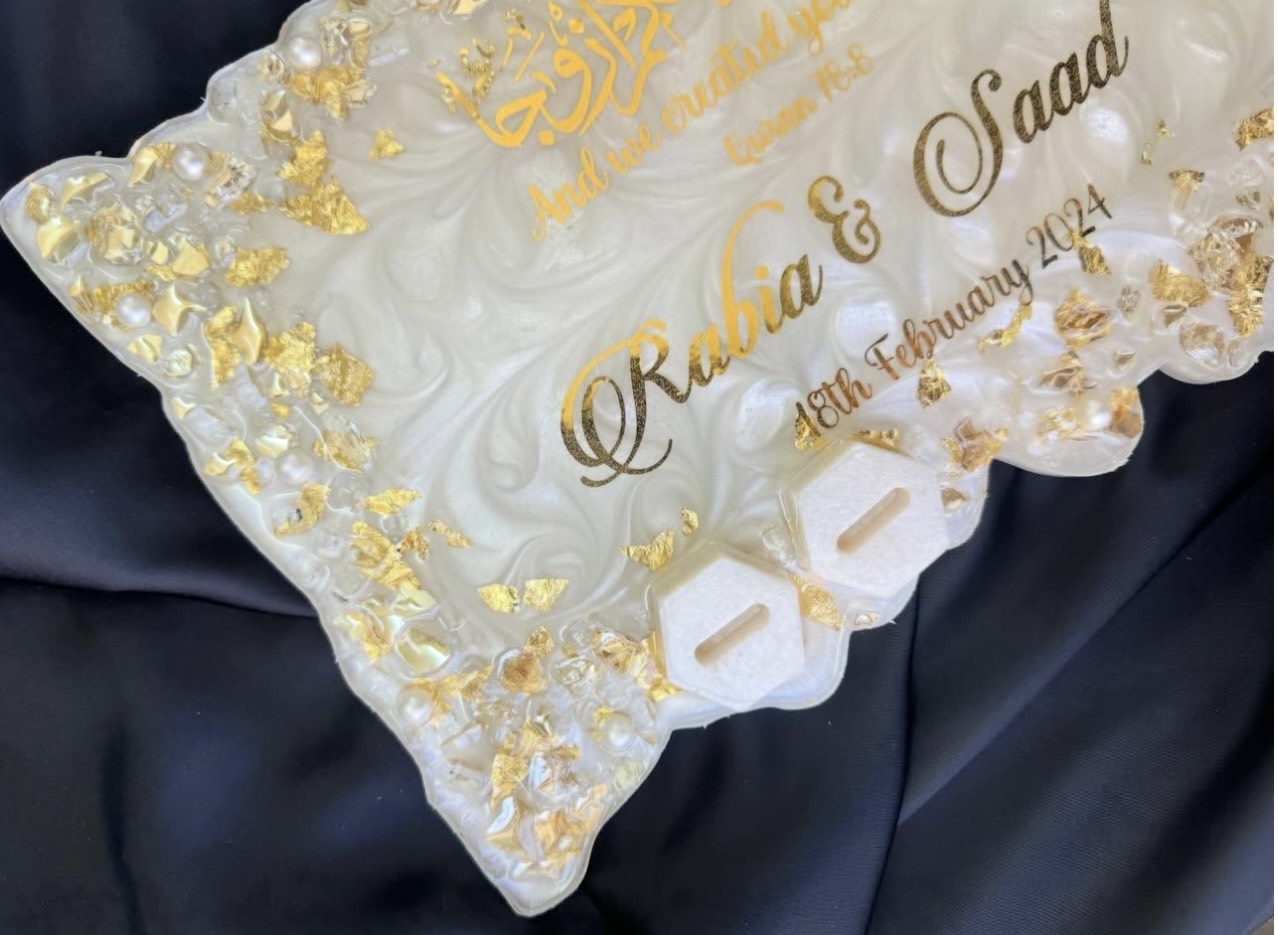 Commemorate Resin Nikkah Plaque 1