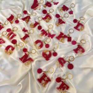 Dazzling Resin Keychains