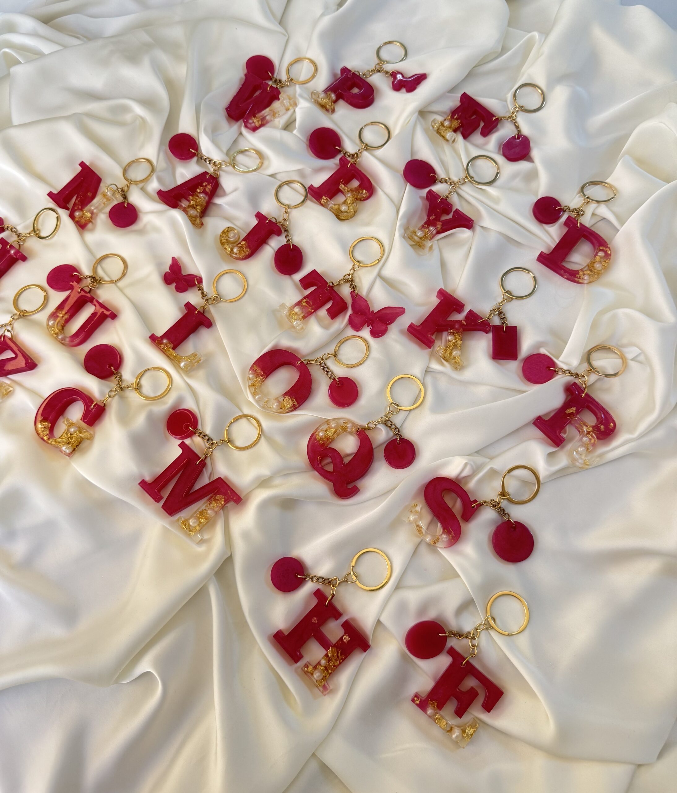 Dazzling Resin Keychains