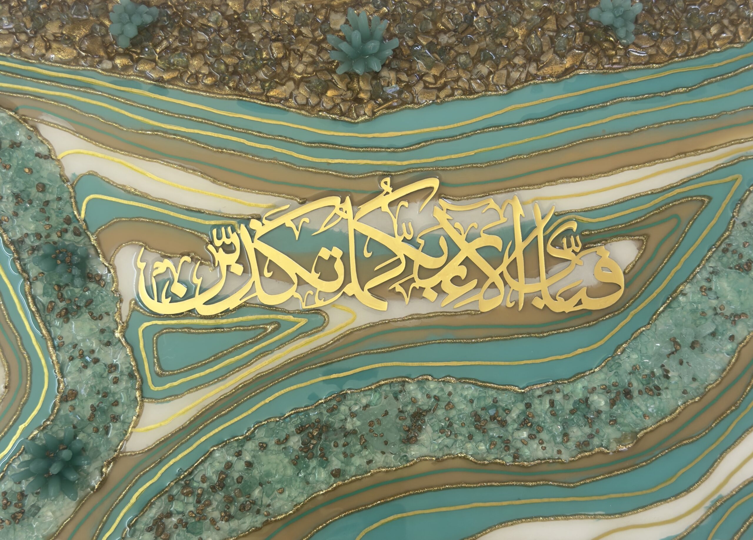 Luxury Geode Resin Wall Art 1