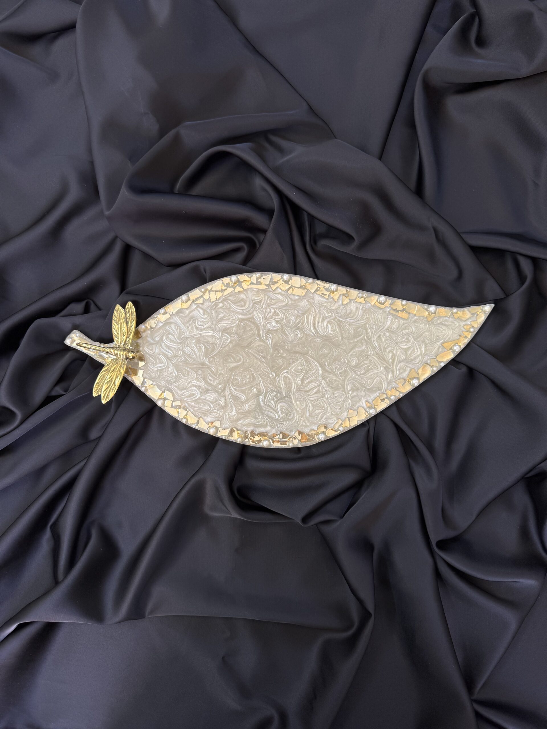 Dragonfly’s Glimmer Resin Tray 1