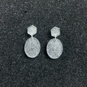 Starlight Shimmer Resin Earrings