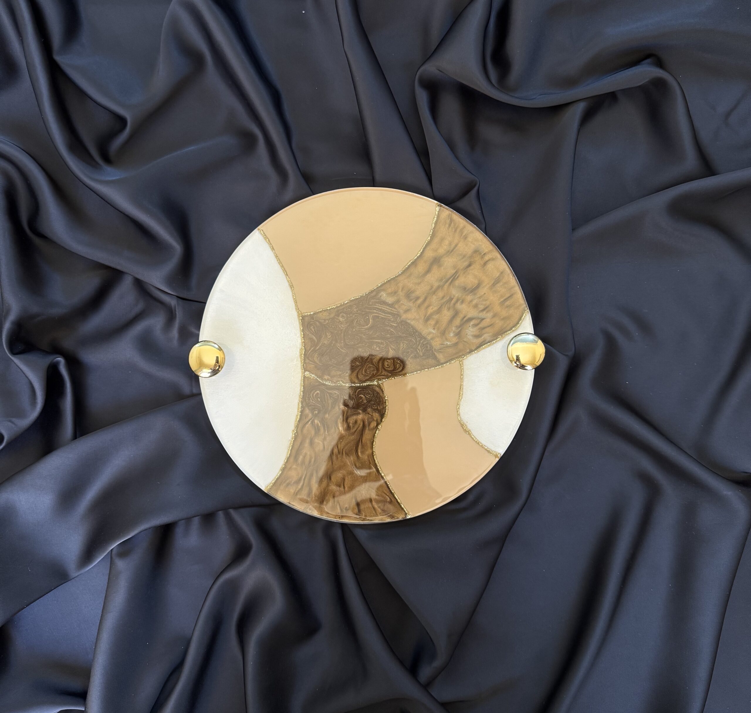 Majestic Mosaic Resin Tray