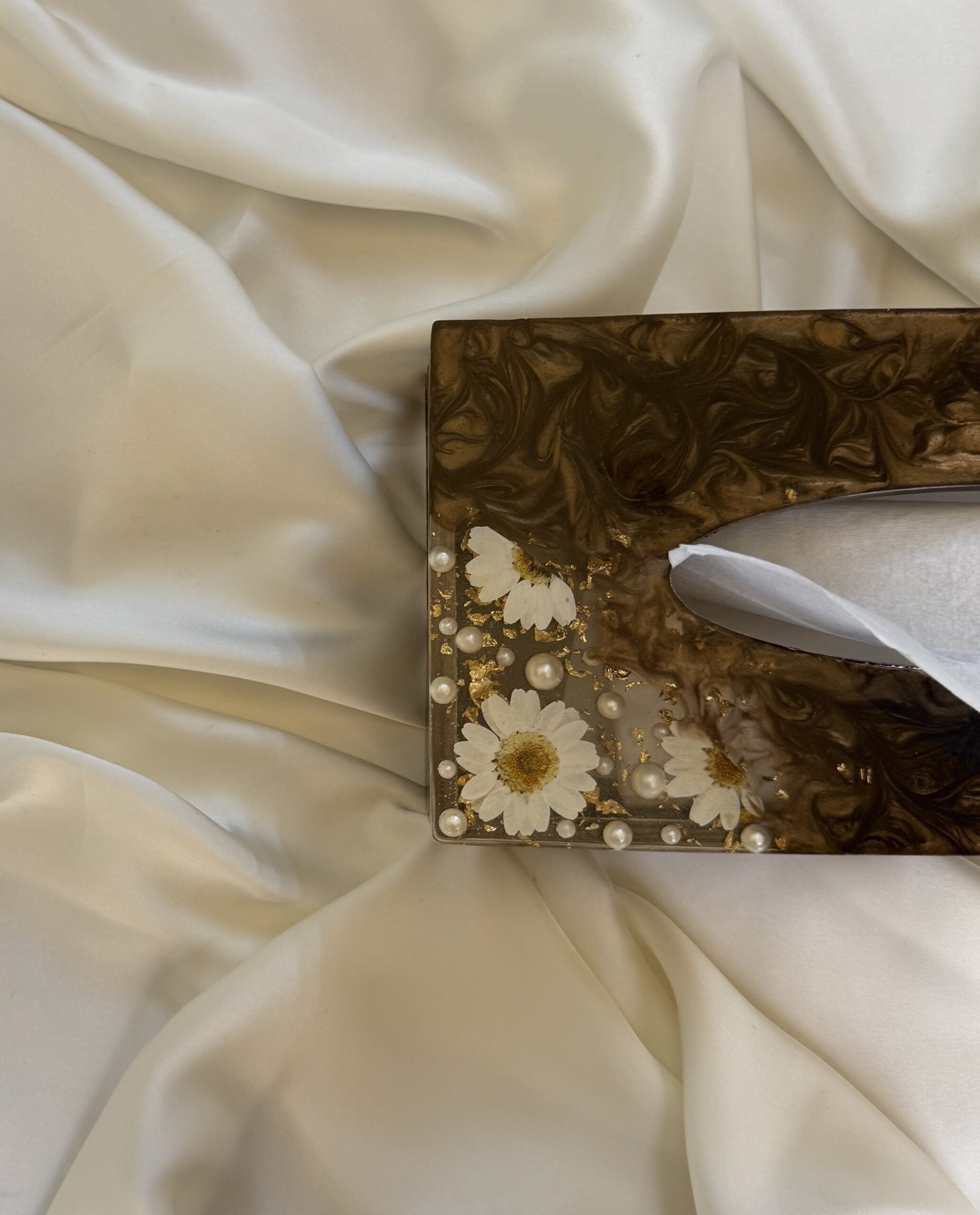 Lustrous Resin Tissue Box 1